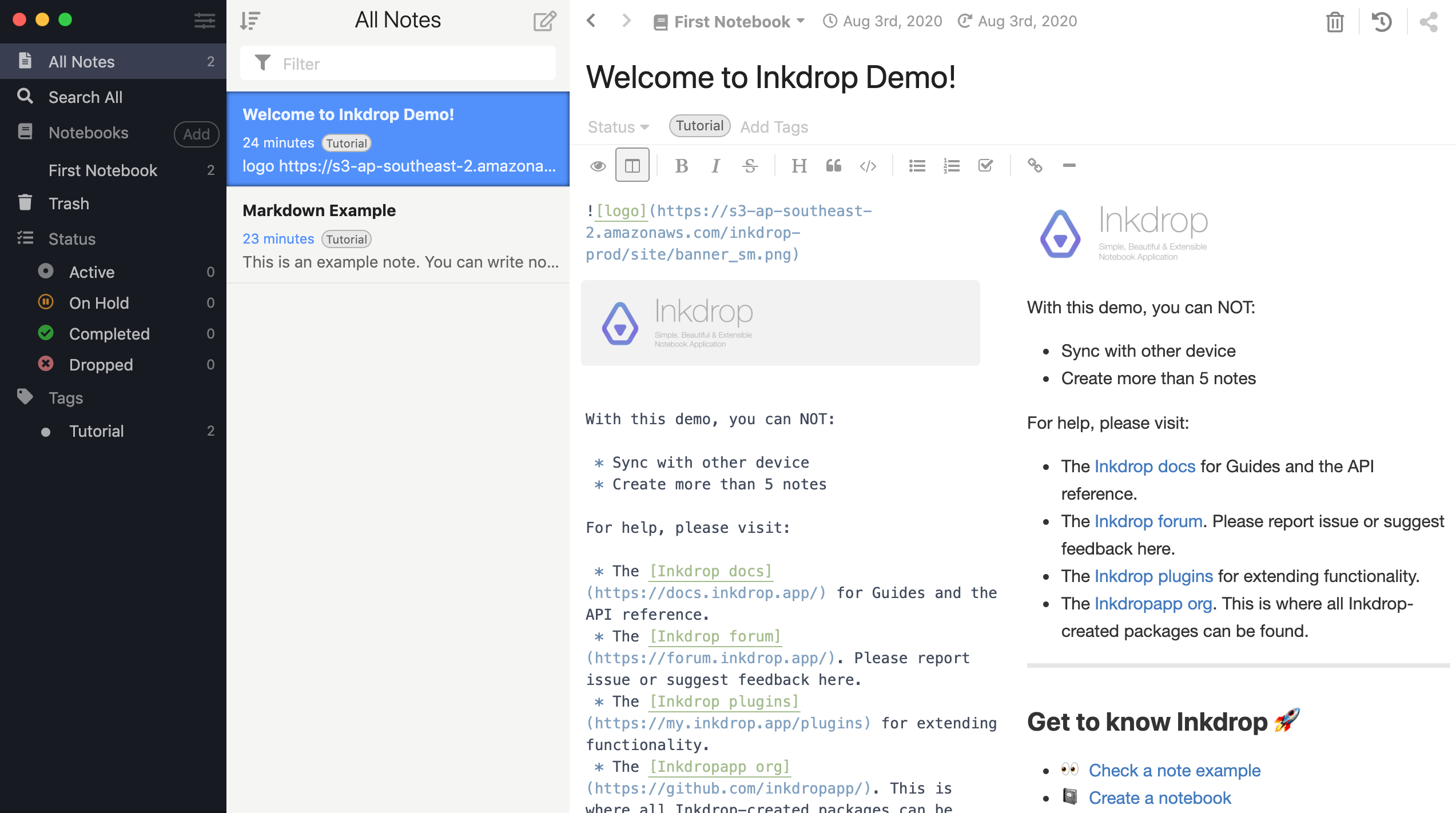 inkdrop app inkdrop app